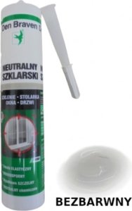 Den Braven SILIKON NEUTRALNY SZKLARSKI NA TRANSPARENTNY 280ML 1