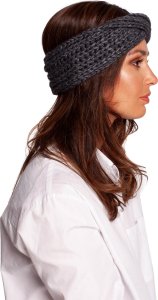BE Knit BK096 Opaska na głowę - grafitowa (kolor Grafitowy, rozmiar uni) 2