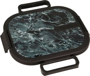 Quokka Kai - Pojemnik ze stali nierdzewnej na żywność / lunchbox (Black Marble) 3