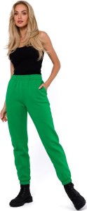 MOE M760 Spodnie dresowe z przeszyciami na nogawkach - soczysta zieleń (kolor zielony, rozmiar S) 1