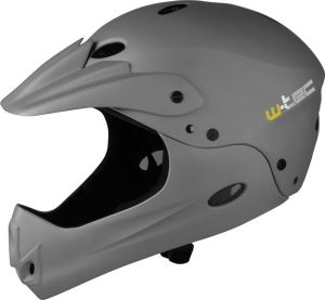 W-Tec Kask downhillowy Kolor Ciemny szary, Rozmiar L (58-62) 1