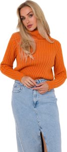MOE M771 Sweter z golfem - pomarańczowy (kolor pomarańcz, rozmiar L/XL) 1