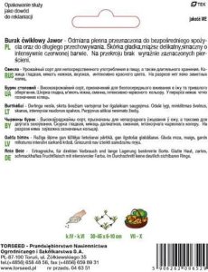 Torseed Nasiona Burak ćwikłowy Jawor 10g 2