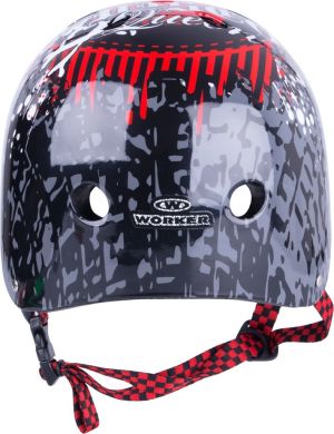 Worker Kask na rower, rolki, deskorolkę, fiszkę Scully Rozmiar M(55-58) 8