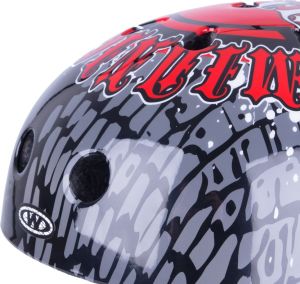 Worker Kask na rower, rolki, deskorolkę, fiszkę Scully Rozmiar XS(48-52) 6