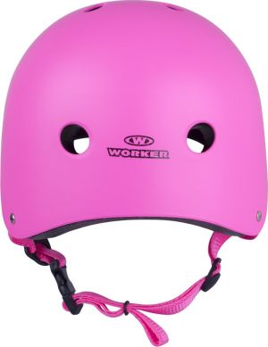 Worker Kask na rolki, deskorolkę, fiszke Neonik Kolor Różowy, Rozmiar L (58-60) (14213-L-5) 3