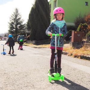 Worker Kask na rolki, deskorolkę, fiszke Neonik Kolor Różowy, Rozmiar L (58-60) (14213-L-5) 7