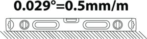 Bahco Poziomica 400 mm precyzja 0.5 mm/m BAHCO 5