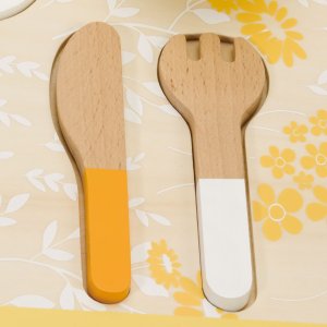 Classic World CLASSIC WORLD Wooden Breakfast Set 13 pcs. 11