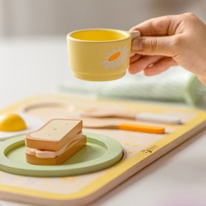 Classic World CLASSIC WORLD Wooden Breakfast Set 13 pcs. 3