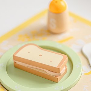 Classic World CLASSIC WORLD Wooden Breakfast Set 13 pcs. 5