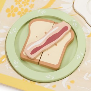 Classic World CLASSIC WORLD Wooden Breakfast Set 13 pcs. 10