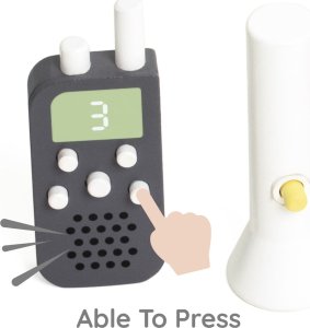 Classic World Little Firefighter Set Costume Tools 8 pcs. 11