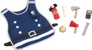 Classic World Little Firefighter Set Costume Tools 8 pcs. 12