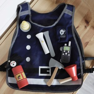 Classic World Little Firefighter Set Costume Tools 8 pcs. 3