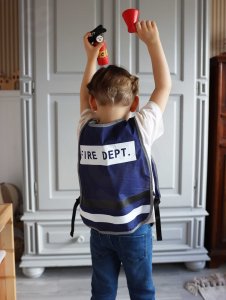 Classic World Little Firefighter Set Costume Tools 8 pcs. 4