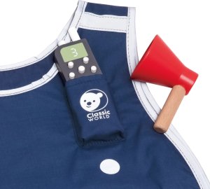 Classic World Little Firefighter Set Costume Tools 8 pcs. 9