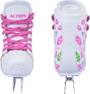 Action Dziecięce łyżwy zimowe Twing r. 32 kolorowe - 10940-32 2