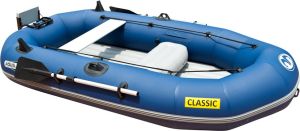 Aqua Marina Ponton Classic z silnikiem niebieski (BT-88892) 1