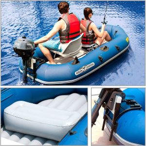 Aqua Marina Ponton rybacki i rekreacyjny Classic BT-88890 niebieski (BT-88890) 13