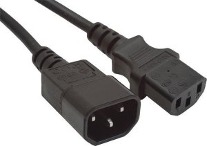 Kabel zasilający Cablexpert Cablexpert | Power extension cable | Power IEC 60320 C14 | Power IEC 60320 C13 | 1.8 m 1