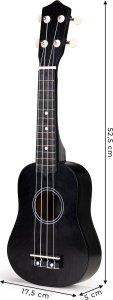 Ecotoys Gitara ukulele dla dzieci drewniana 4 struny nylonowe ECOTOYS 10