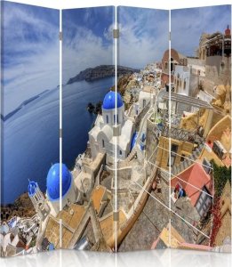 Feeby Parawan dwustronny, Santorini (Rozmiar 145x170) 1