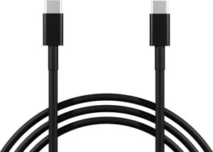 Kabel USB Blow USB-C - USB-C 1 m Czarny 1