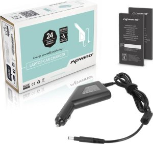 Zasilacz do laptopa Movano Zasilacz samochodowy Movano 19.5v 3.33a (4.8x1.7) 65W do HP 2