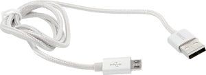 Kabel USB Romoss USB-A - microUSB 1 m Srebrny 3