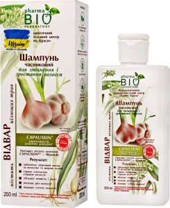 ENERGY OF VITAMINS Bio Pharma Laboratory Bio* Szampon czosnkowy wzmacniający i stymulujący wzrost włosów 200ml 2