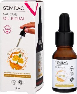 Semilac SEMILAC Nail Care Oil Ritual Nawilżający Olejek do paznokci i skórek 11ml 1