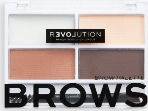 MAKE UP REVOLUTION Relove zestaw do brwi Palette Medium 1