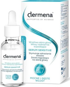 Dermena Supported By Science Serum Sensitive stymulujące odrastanie włosów 50ml 2