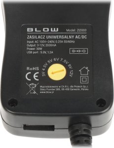 Zasilacz Blow 1586# Zasilacz wielozakresowy impulsowy zi2000 4