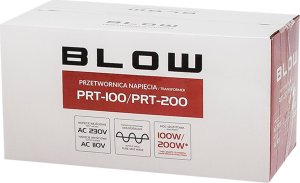 Przetwornica Blow 3861# Przetwornica 230v -->110v  prt-200w 3