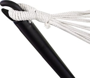 Lacestone Tęczowy Hamak na stelażu ogrodowy zewnętrzny 9