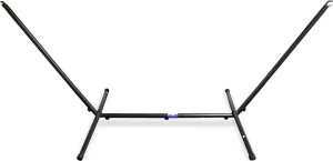 Lacestone Beżowo-brązowy Hamak na stelażu ogrodowy zewnętrzny 14