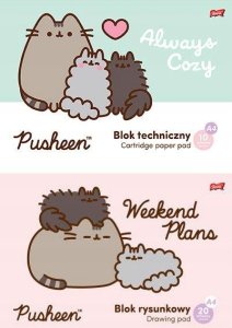 St. Majewski St.right plecak szkolny pusheen zestaw klasa 1-3 pastel 10w1 5