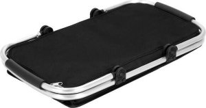 Springos Torba termiczna 47x28x23 cm 30L kosz termiczny piknikowy na jedzenie czarny UNIWERSALNY 18