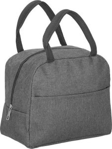 Springos Torba termiczna na jedzenie 5L na biwak, piknik, plażę szara UNIWERSALNY 2