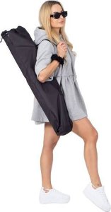 Springos Łóżko turystyczne składane kanadyjka łóżko polowe do150 kg czarne UNIWERSALNY 4