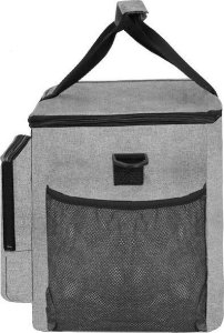 Springos Kosz termiczny 28L na jedzenie torba termiczna szary UNIWERSALNY 2