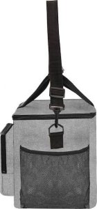 Springos Kosz termiczny 28L na jedzenie torba termiczna szary UNIWERSALNY 3