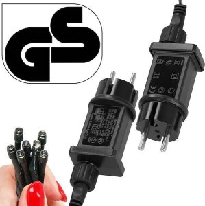 Lampki choinkowe Springos Lampki choinkowe 300 led biały zimny + flash 15m oświetlenie świąteczne IP44 UNIWERSALNY 16