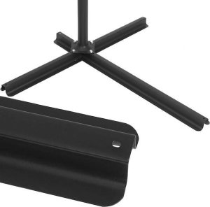 Springos Parasol ogrodowy na wysięgniku 350 cm składany z pokrowcem, na balkon, taras ecru UNIWERSALNY 12