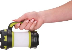 Latarka Springos Latarka wielofunkcyjna, turystyczna, biwakowa LED 6 trybów świecienia, z funkcją powerbank UNIWERSALNY 23