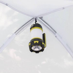 Latarka Springos Latarka wielofunkcyjna, turystyczna, biwakowa LED 6 trybów świecienia, z funkcją powerbank UNIWERSALNY 4