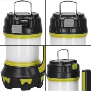 Latarka Springos Latarka wielofunkcyjna, turystyczna, biwakowa LED 6 trybów świecienia, z funkcją powerbank UNIWERSALNY 9