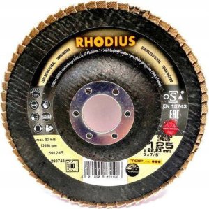 Rhodius Rhodius JUMBO SPEED - P80 Średnica 125 mm 1